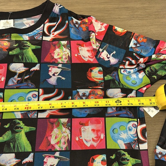 Disney Parks Nightmare Before Christmas Mesh Top w/Cami - Women’s Size 1X - NBC - Picture 8 of 9